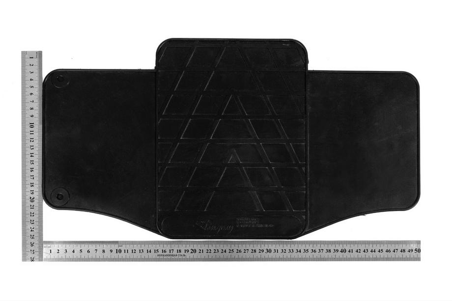 Renault Fluence 2009-2016 Alfombrilla trasera de tunel (Stingray Premium) Image