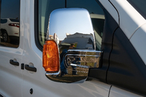 Ford Transit 2014- Cubiertas de Espejos (2 uds, Cromo) Plástico Cromado foto 1