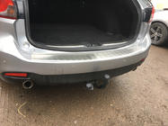 Mazda 6 2012-2024 Protector de parachoques trasero Carmos (SW, acero inoxidable) foto 4