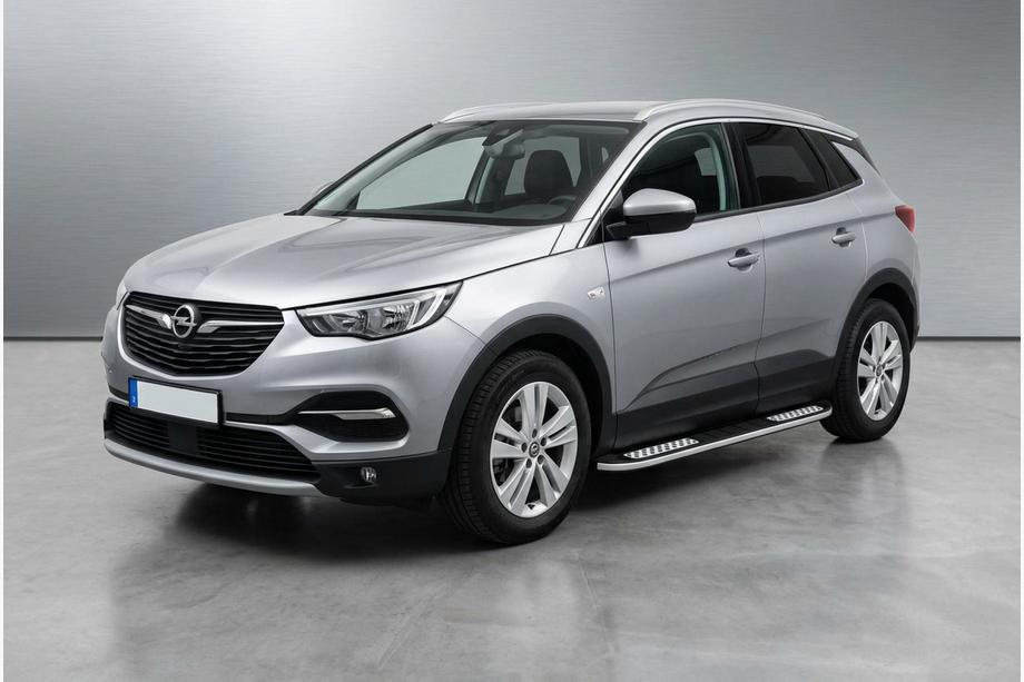 Opel Grandland X 2017- Estribos Laterales Tayga V2 (2 uds, Aluminio) Image