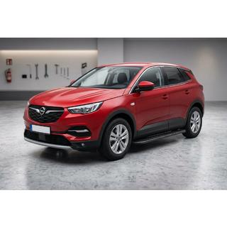 Estribos Laterales Bosphore Black (2 uds., Aluminio) Opel Grandland X 2017- foto 1