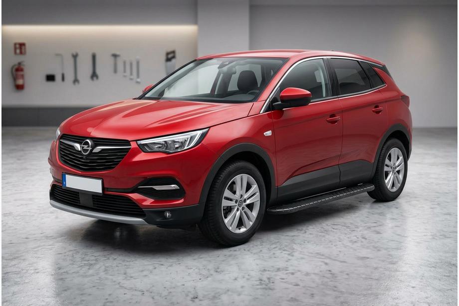 Opel Grandland X 2017- Estribos Laterales Bosphore Black (2 uds., Aluminio) Foto 1