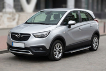 Opel Crossland X 2017-2024 Estribos Laterales Duru (2 uds., Aluminio) foto 1