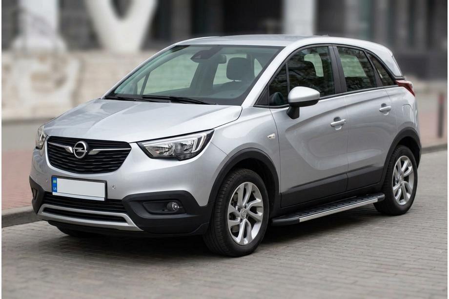 Opel Crossland X 2017-2024 Estribos Laterales Duru (2 uds., Aluminio) Image