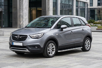 Opel Crossland X 2017-2024 Estribos Laterales Maydos V1 (2 uds., Aluminio y Acero Inoxidable) foto 1