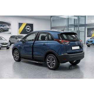Estribos Laterales RedLine Black (2 uds., Aluminio) Opel Crossland X 2017-2024 foto 1