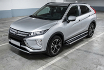 Mitsubishi Eclipse Cross 2017- Estribos Laterales RedLine V1 (2 uds., Aluminio) foto 1