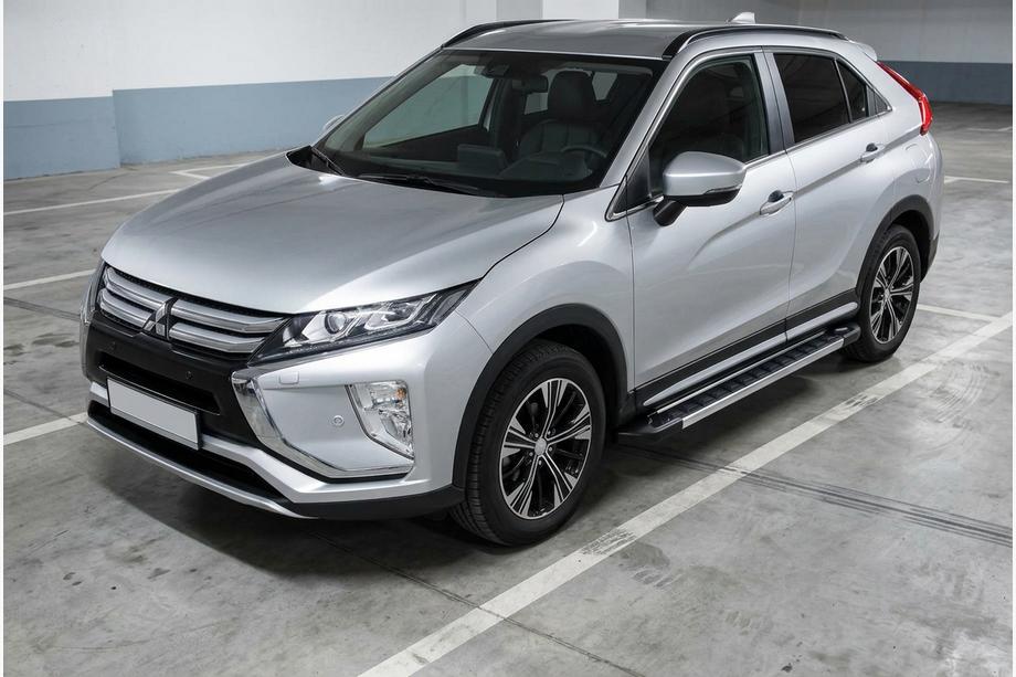 Mitsubishi Eclipse Cross 2017- Estribos Laterales RedLine V1 (2 uds., Aluminio) Image