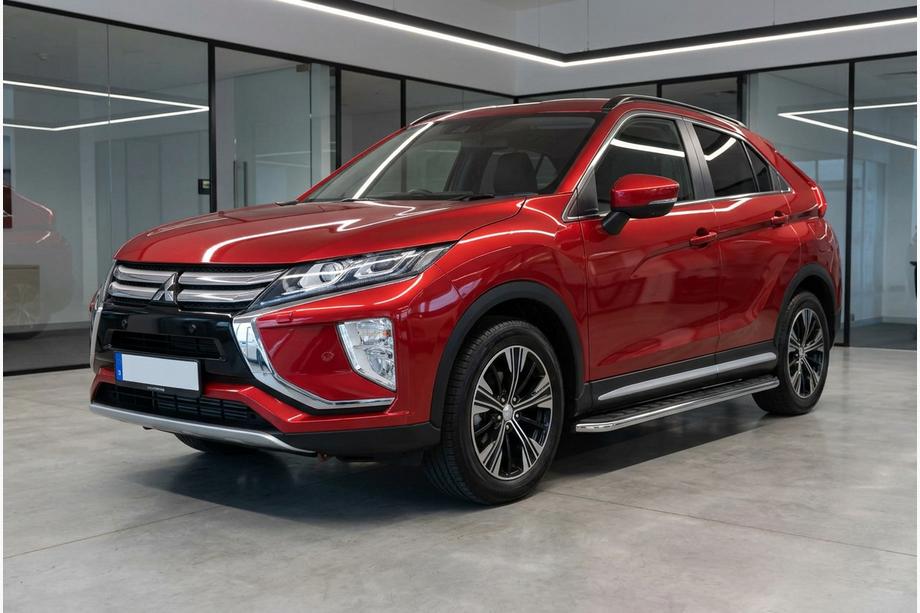 Mitsubishi Eclipse Cross 2017- Estribos Laterales Maydos V1 (2 uds., Aluminio y Acero Inoxidable) Image