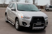 Mitsubishi Eclipse Cross 2017- Barras Laterales BB002 (2 uds., Acero Inoxidable) foto 3