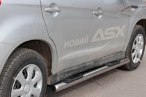 Mitsubishi Eclipse Cross 2017- Barras Laterales BB002 (2 uds., Acero Inoxidable) foto 1