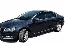 Volkswagen Passat B6 2006-2012 Deflectores de Ventana con Moldura Cromada SD (4 uds, HIC) foto 9