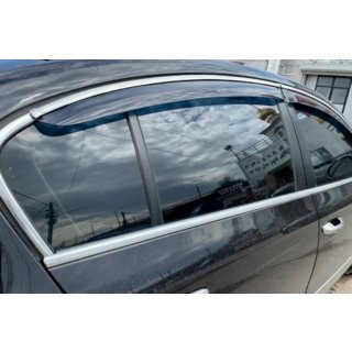 Deflectores de Ventana con Moldura Cromada SD (4 uds, HIC) foto 4