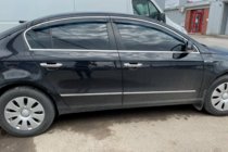 Volkswagen Passat B7 2012-2015 Deflectores de Ventana con Moldura Cromada SD (4 uds, EU, HIC) foto 3