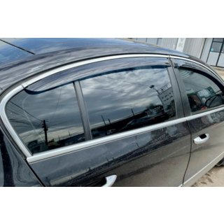 Deflectores de Ventana con Moldura Cromada SD (4 uds, EU, HIC) foto 2