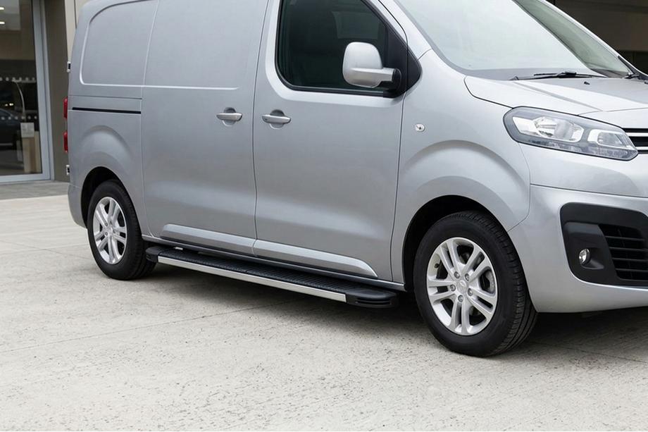 Citroen Jumpy/Dispatch 2017- Estribos Laterales Maya V1 (2 uds., Aluminio) Image