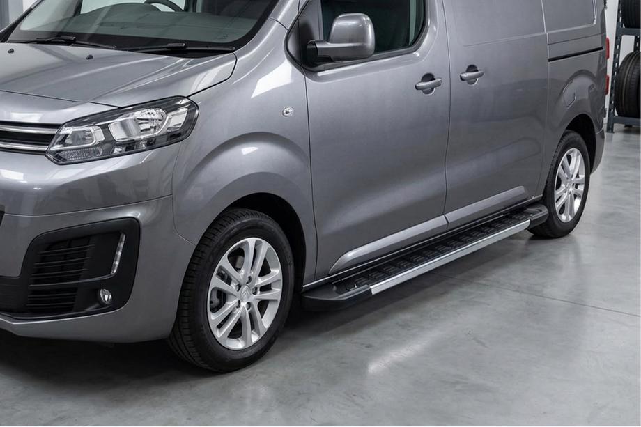 Citroen Jumpy/Dispatch 2017- Estribos Laterales RedLine V1 (2 uds., Aluminio) Image