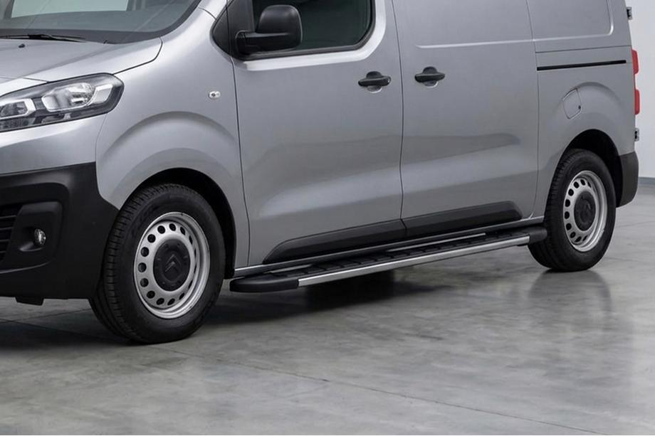 Citroen Jumpy/Dispatch 2017- Estribos Laterales Duru (2 uds., Aluminio) Image