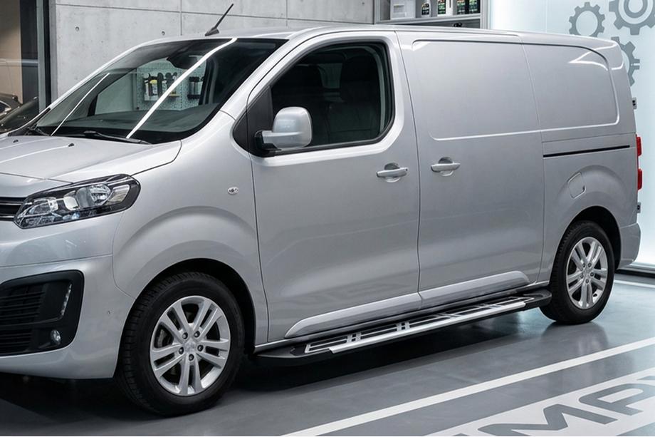 Citroen Jumpy/Dispatch 2017- Estribos Laterales Sunrise (2 uds., Aluminio) Image