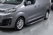 Peugeot Traveller 2017- Estribos Laterales RedLine V1 (2 uds., Aluminio) foto 1