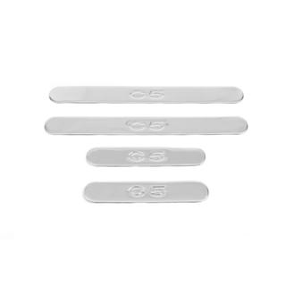 Embellecedores de estriberas OmsaLine (4 uds, acero inoxidable) Citroen C-5 2008-2017 foto 1