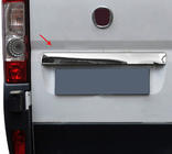 Peugeot Boxer 2006-2025 Moldura cromada sobre la matrícula (acero inoxidable) Carmos - Acero Inoxidable Turco foto 1