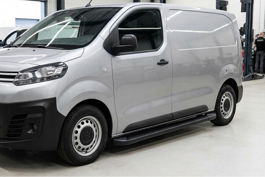 Peugeot Traveller 2017- Estribos Laterales Allmond Black (2 uds., Aluminio) Foto 5