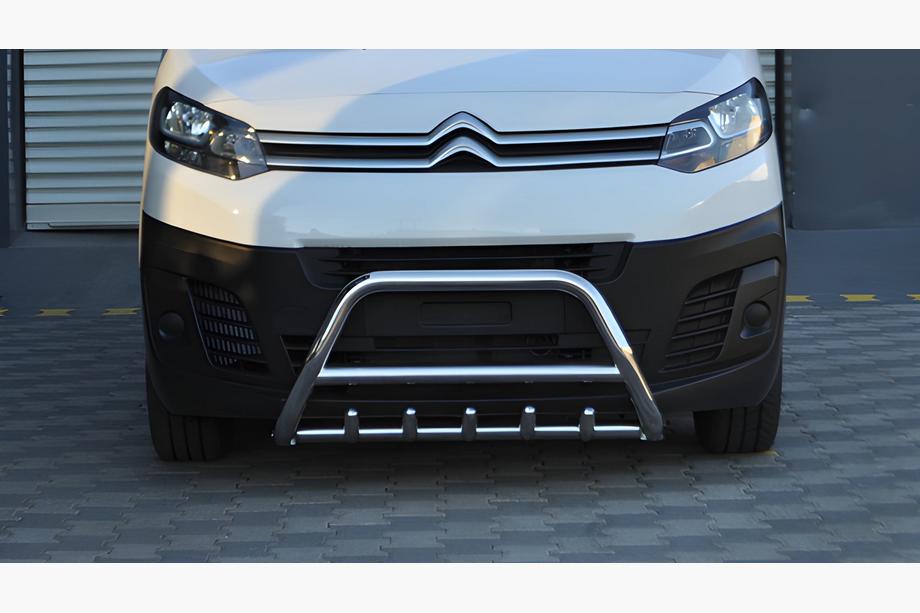 Citroen Jumpy/Dispatch 2017- Defensa Delantera WT003 (Acero Inoxidable) Foto 3