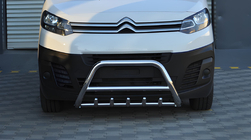 Peugeot Expert 2017- Defensa Delantera WT003 (Acero Inoxidable) foto 3