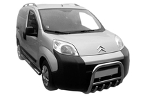 Peugeot Bipper 2008-2017 Defensa Delantera QT006 (Acero Inoxidable) foto 2