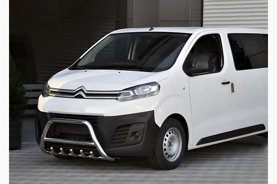 Toyota Proace 2016- Defensa Delantera WT003 (Acero Inoxidable) Image