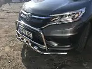 Honda CRV 2012-2016 Defensa Delantera WT003-ST-V2 (Acero Inoxidable) foto 4