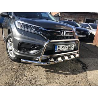 Defensa Delantera WT003-ST-V2 (Acero Inoxidable) Honda CRV 2012-2016 foto 3