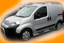 Peugeot Bipper 2008-2017 Barras Laterales (2 uds., Acero Inoxidable) foto 2