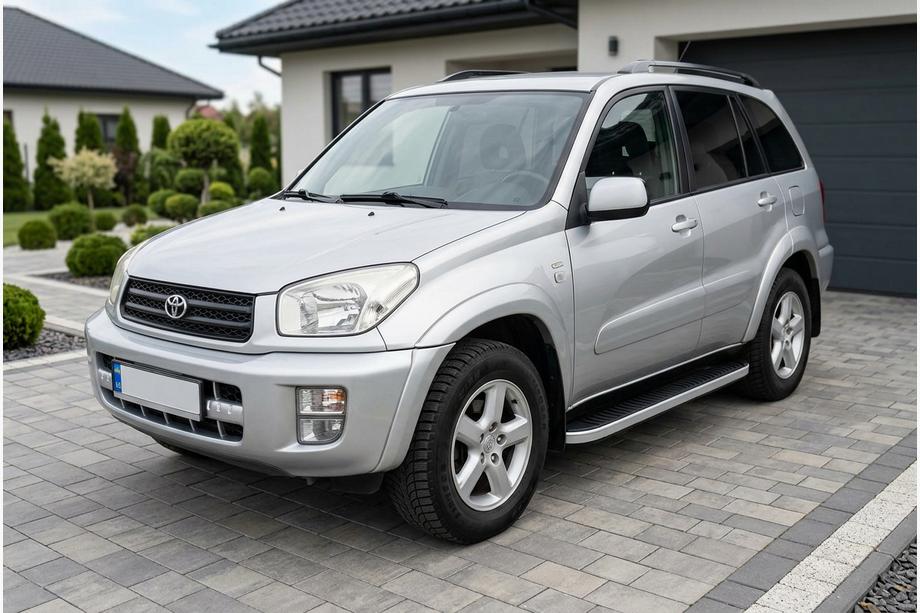 Toyota Rav 4 2001-2005 Estribos Laterales Tayga (2 uds., Aluminio) Image