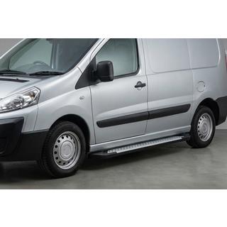 Estribos Laterales Allmond Grey (2 uds., Aluminio) Peugeot Expert 2007-2016 foto 1