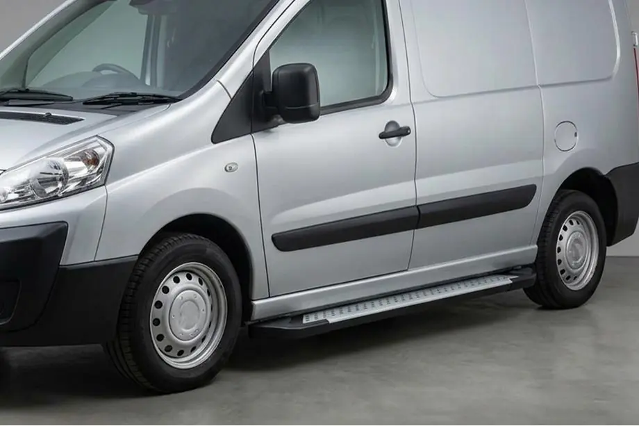 Peugeot Expert 2007-2016 Estribos Laterales Allmond Grey (2 uds., Aluminio) Image