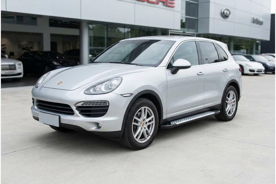 Porsche Cayenne 2010-2017 Estribos Laterales Allmond Grey (2 uds., Aluminio) Image