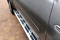 Mitsubishi Pajero Sport 2008-2015 Estribos Laterales Sunrise (2 uds., Aluminio) foto 6