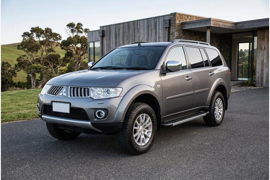 Mitsubishi Pajero Sport 2008-2015 Estribos Laterales RedLine V1 (2 uds., Aluminio) Foto 1