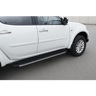 Estribos Laterales Fullmond (2 uds., Aluminio) Mitsubishi Pajero Sport 2008-2015 foto 1