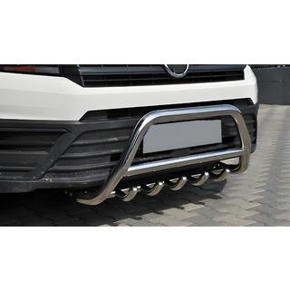 Defensa Delantera WT003 (Acero Inoxidable) Volkswagen Crafter 2016- foto 3