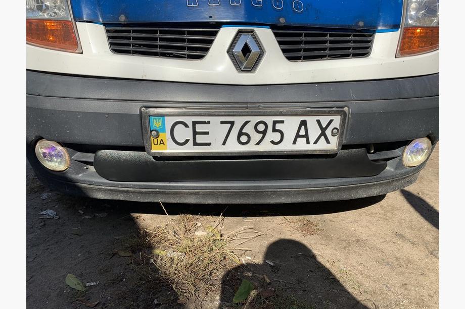 Renault Kangoo 1998-2008 Cubierta inferior de rejilla de invierno (2003-2008) Mate Foto 4