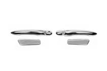 Renault Clio IV 2012-2019 Cubiertas de Manijas de Puerta Cromadas HB (4pcs, Acero Inoxidable) foto 3