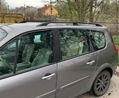 Renault Scenic/Grand 2003-2009 Barras de Techo Negras (2 uds) Batalla Larga (Grande) foto 4