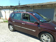 Renault Scenic/Grand 2003-2009 Barras de Techo Negras (2 uds) Batalla Larga (Grande) foto 3