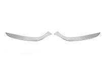 Renault Clio IV 2012-2019 Cubiertas cromadas para faros delanteros (2 uds, acero inoxidable) foto 2