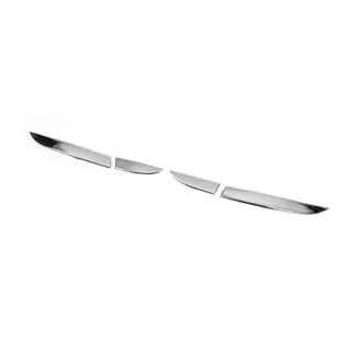 Cubiertas cromadas para luces traseras (2 uds, acero inoxidable) Renault Clio IV 2012-2019 foto 4