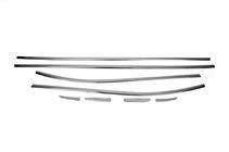 Renault Clio IV 2012-2019 Molduras de ventanas acero inoxidable 8pcs HB foto 2