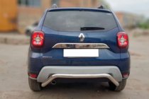 Renault Duster 2018-2024 Protector Trasero AK007 (Acero Inoxidable) foto 2